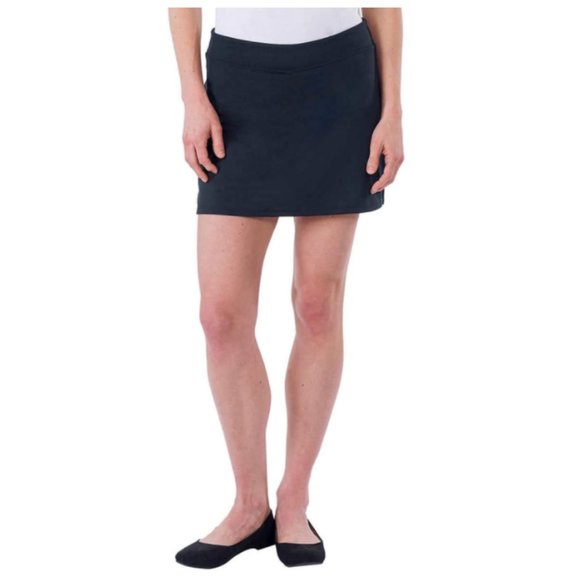 NWT Tranquility Women's Everyday Casual Skirt Gym Golf Tennis Black 2X $35 H320 - Picture 1 of 1